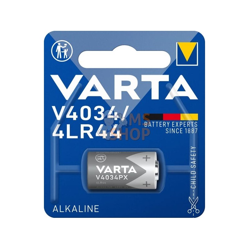 Batterie V 4034 PX | VARTA CONSUMER BATTERIES Batterie V 4034 PX | VARTA CONSUMER BATTERIESPR#1025239