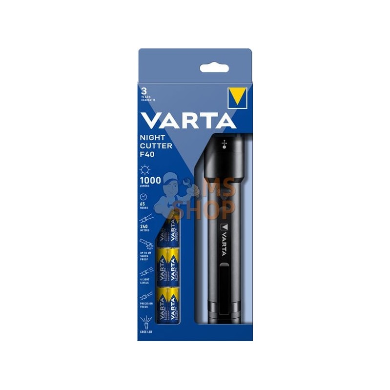 Lampe de poche Night Cutter F40 | VARTA CONSUMER BATTERIES Lampe de poche Night Cutter F40 | VARTA CONSUMER BATTERIESPR#1025238