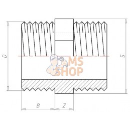 Embout 2xM 1 1/2" | VDL Embout 2xM 1 1/2" | VDLPR#883290