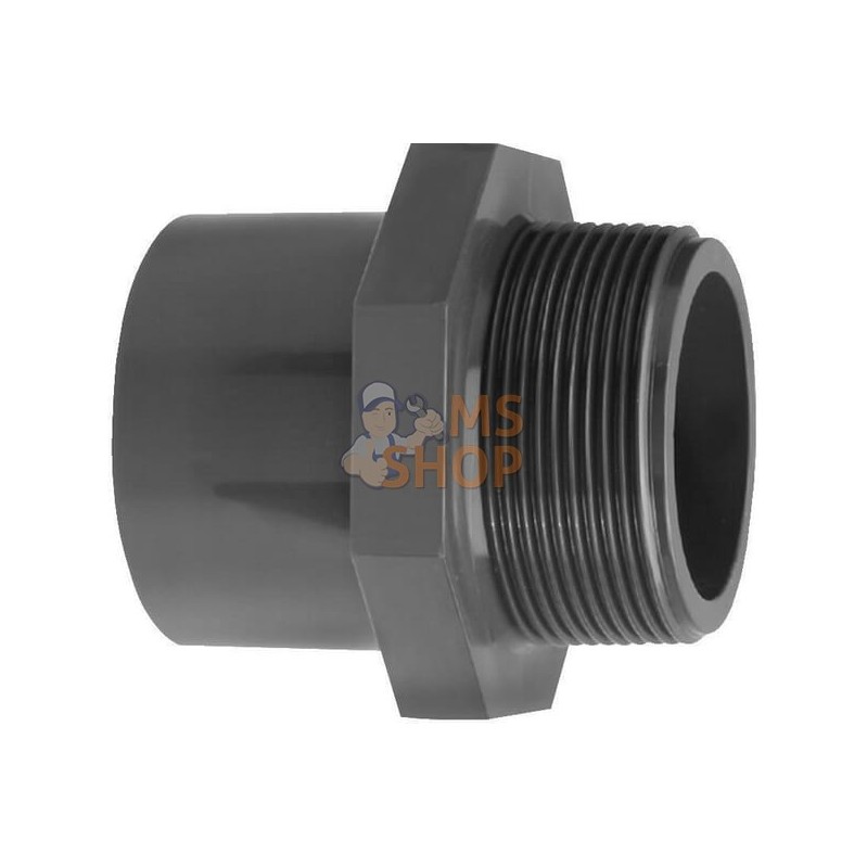 Manchon adaptateur 50mm x M 1 1/2" | VDL Manchon adaptateur 50mm x M 1 1/2" | VDLPR#883387