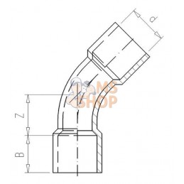 Coude PVC 45° 90mm | VDL Coude PVC 45° 90mm | VDLPR#883246