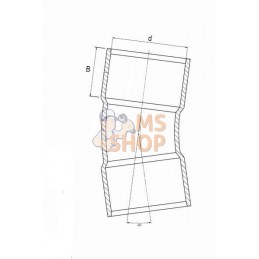 Coude PVC 15° 110mm | VDL Coude PVC 15° 110mm | VDLPR#883231