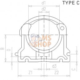 Collier pour tube 10 mm | VDL Collier pour tube 10 mm | VDLPR#909422