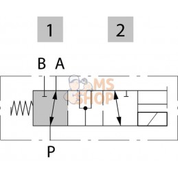 Vanne électrique A 3 voie 24V 1/2 BSP | WALVOIL Vanne électrique A 3 voie 24V 1/2 BSP | WALVOILPR#780990