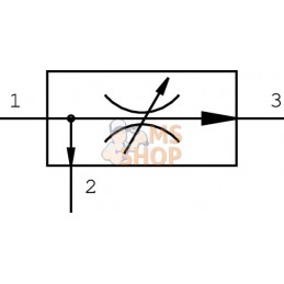 Rég. de débit à 3 voies cart. | WALVOIL Rég. de débit à 3 voies cart. | WALVOILPR#781038