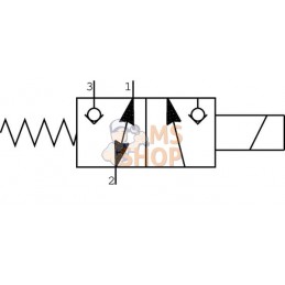 Valve à cartouche 3/2 EL10C/10NB | WALVOIL Valve à cartouche 3/2 EL10C/10NB | WALVOILPR#1074283