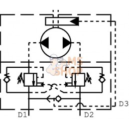 Soupape d'équilibrage OMR 1/2 | WALVOIL Soupape d'équilibrage OMR 1/2 | WALVOILPR#781131