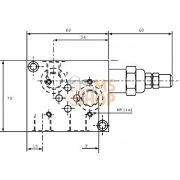 Plaque de base PBL6/VMP38 | WALVOIL Plaque de base PBL6/VMP38 | WALVOILPR#918333