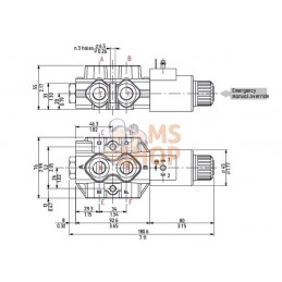 Vanne électrique A 6 voie 12V 3/8 BSP | WALVOIL Vanne électrique A 6 voie 12V 3/8 BSP | WALVOILPR#781000