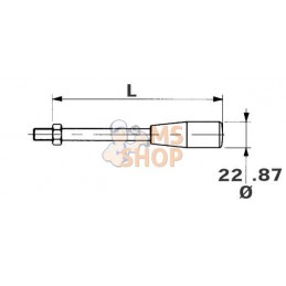 Levier M10 x 150 mm AL01 | WALVOIL Levier M10 x 150 mm AL01 | WALVOILPR#903294