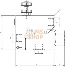 Diviseur de débit 3 voies VPR3 ET 20A12L | WALVOIL Diviseur de débit 3 voies VPR3 ET 20A12L | WALVOILPR#781160