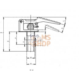 Commande servo à pied SV40-B/0 | WALVOIL Commande servo à pied SV40-B/0 | WALVOILPR#903432