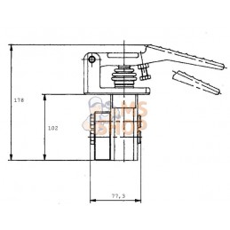 Commande servo à pied SV40-B/0 | WALVOIL Commande servo à pied SV40-B/0 | WALVOILPR#903432