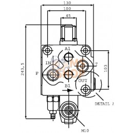 Distributeur SD11-1-18L-AET/AE | WALVOIL Distributeur SD11-1-18L-AET/AE | WALVOILPR#903385