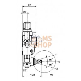 Distributeur SD11-1-18L-AET/AE | WALVOIL Distributeur SD11-1-18L-AET/AE | WALVOILPR#903385