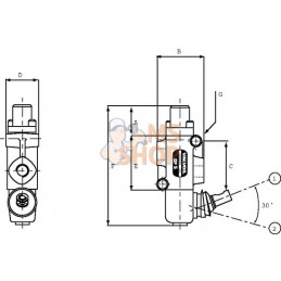 Vanne 2 voies DF 05/2 A 12 L 3/8 BSP | WALVOIL Vanne 2 voies DF 05/2 A 12 L 3/8 BSP | WALVOILPR#780969