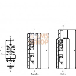 Valve de descente 3/8 BSP | WALVOIL Valve de descente 3/8 BSP | WALVOILPR#780961