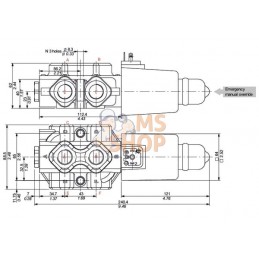 Vanne électrique A 6 voie 24V | WALVOIL Vanne électrique A 6 voie 24V | WALVOILPR#780993