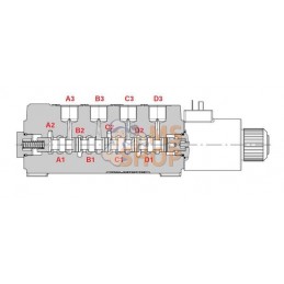 Distr. DFE110 12/2, 12 VDC 1/2 | WALVOIL Distr. DFE110 12/2, 12 VDC 1/2 | WALVOILPR#903183