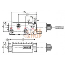 Distr. DFE110 12/2, 12 VDC 1/2 | WALVOIL Distr. DFE110 12/2, 12 VDC 1/2 | WALVOILPR#903183