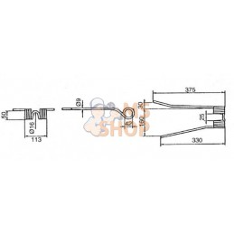 Dent de pirouette rot. G. PZ | VICON Dent de pirouette rot. G. PZ | VICONPR#614555