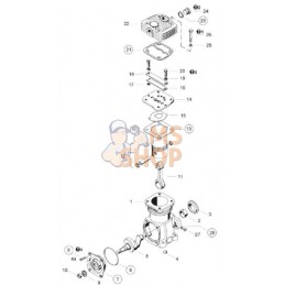 Kit de réparation de compresseur | WABCO Kit de réparation de compresseur | WABCOPR#915263