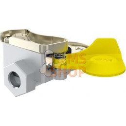 Tête d'attelage ouverte M16x1.5 jaune | WABCO Tête d'attelage ouverte M16x1.5 jaune | WABCOPR#915389