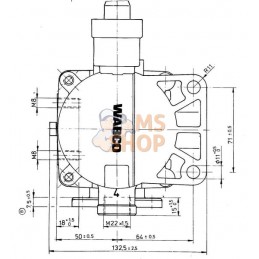 Soupape de remorque | WABCO Soupape de remorque | WABCOPR#915273