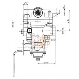 Soupape de frein de remorque | WABCO Soupape de frein de remorque | WABCOPR#915350