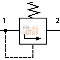 Soupape de décharge frein m | WABCO Soupape de décharge frein m | WABCOPR#915341