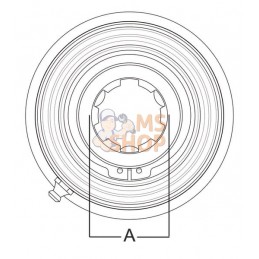 Roue libre droite AW36 | WEASLER Roue libre droite AW36 | WEASLERPR#817045