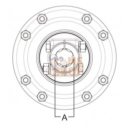 Limiteur friction AB4/AW21 900Nm | WEASLER Limiteur friction AB4/AW21 900Nm | WEASLERPR#817054