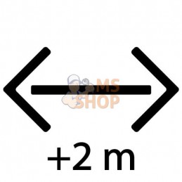 Tube profilé étoile AW35S/AW36 Ø ext. : 51 mm L : 3 m Weasler | WEASLER Tube profilé étoile AW35S/AW36 Ø ext. : 51 mm L : 3 m We