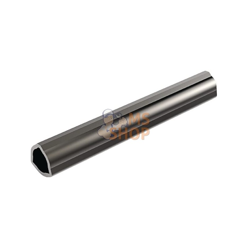 Tube profilé triangulaire AB6-80° Ø ext. : 54x4,3 mm L : 1 m Weasler | WEASLER Tube profilé triangulaire AB6-80° Ø ext. : 54x4,3