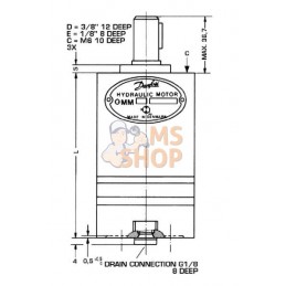 Moteur Orbit ,W. Ø16 Moteur O | WHITE Moteur Orbit ,W. Ø16 Moteur O | WHITEPR#1112684