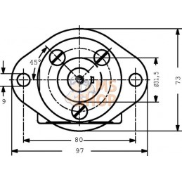 Moteur Orbit ,W. Ø16 Moteur O | WHITE Moteur Orbit ,W. Ø16 Moteur O | WHITEPR#1112684