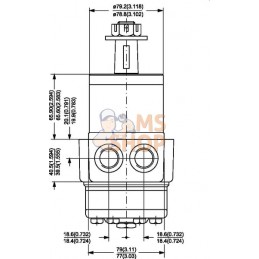 Moteur Danfoss OMPW200 | WHITE Moteur Danfoss OMPW200 | WHITEPR#1112726