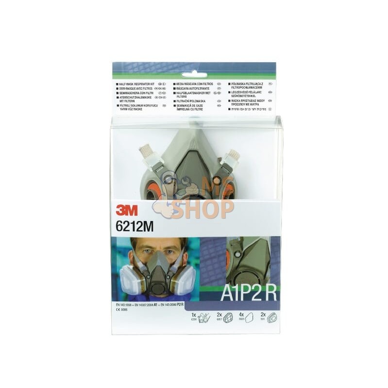 Kit démarrage a. filtre A1P2R | 3M Kit démarrage a. filtre A1P2R | 3MPR#640014