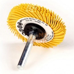 Brosse BB-ZS Ø50mm jaune G80 | 3M Brosse BB-ZS Ø50mm jaune G80 | 3MPR#505498