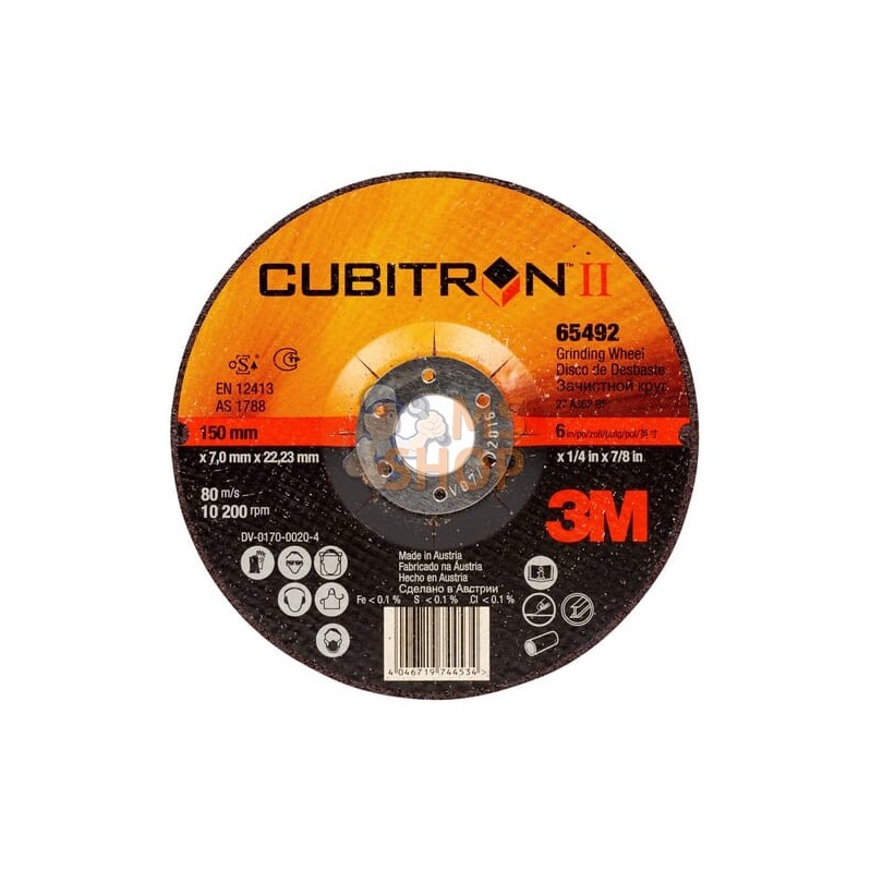 Disque Cubitron II 230x7x22mm | 3M Disque Cubitron II 230x7x22mm | 3MPR#505519