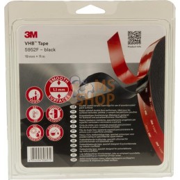 Scotch, 3M™ VHB™, 5952 F Blister IPC noir | 3M Scotch, 3M™ VHB™, 5952 F Blister IPC noir | 3MPR#772350