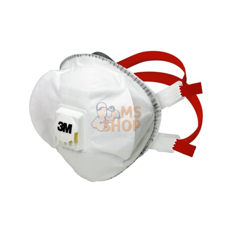 Masque antip. a. soupape P3 (5x) | 3M Masque antip. a. soupape P3 (5x) | 3MPR#640029