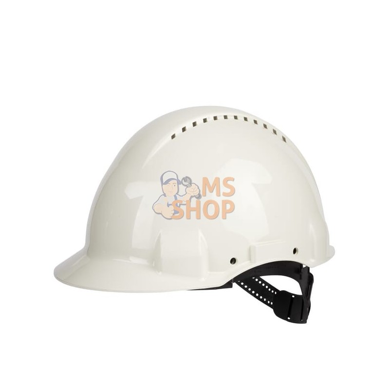 Casque de sécurité blanc G3000 | 3M Casque de sécurité blanc G3000 | 3MPR#583576