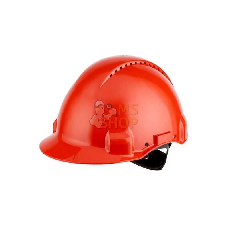 Casque de sécurité rouge G3000 | 3M Casque de sécurité rouge G3000 | 3MPR#583582