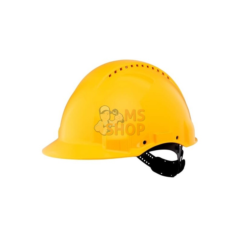 Casque de sécurité jaune G3000 | 3M Casque de sécurité jaune G3000 | 3MPR#583573