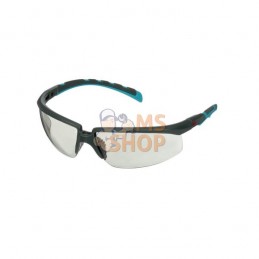 Lunettes de sécurité Solus 2000, monture grise/bleue-verte, antibuée (K&N), verres intérieur/extérieur gris | 3M Lunettes de séc