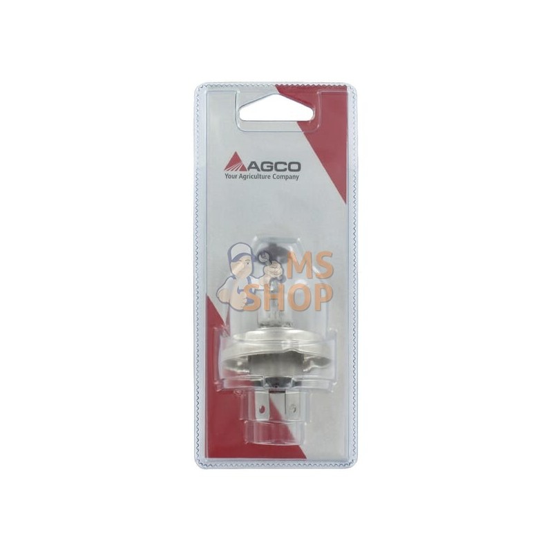 Ampoule 12V 60/55W H4 P45t | AGCO BLISTER Ampoule 12V 60/55W H4 P45t | AGCO BLISTERPR#1113140