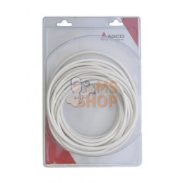 Câble rond 2x0,75mm² blanc 10m | AGCO BLISTER Câble rond 2x0,75mm² blanc 10m | AGCO BLISTERPR#1113240