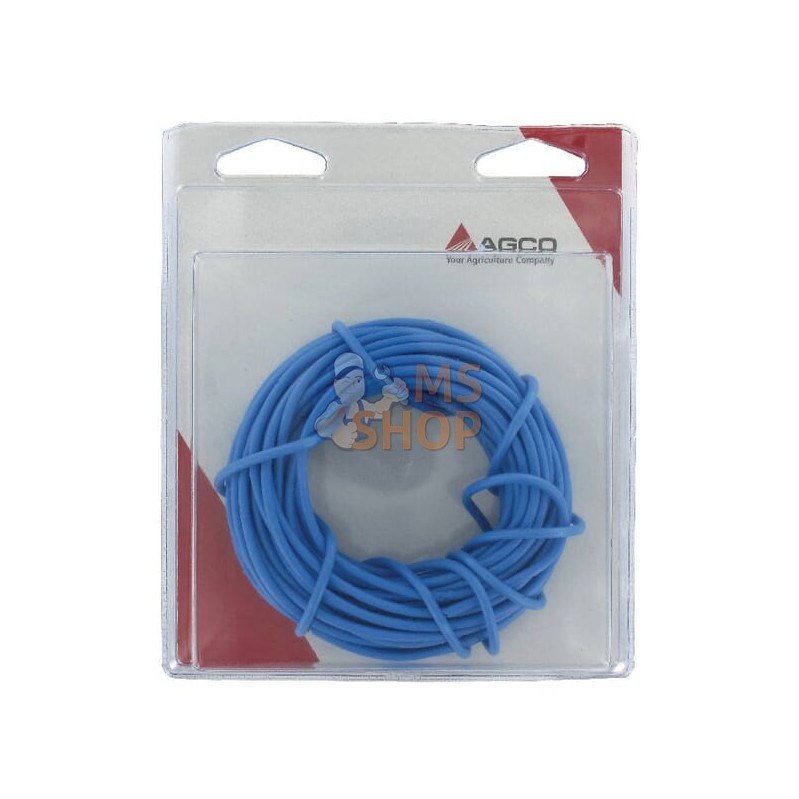 Câble 1 x 1,5mm² bleu 10m | AGCO BLISTER Câble 1 x 1,5mm² bleu 10m | AGCO BLISTERPR#1113363