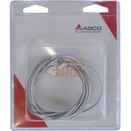 Câble souple 2,0mm-250cm | AGCO BLISTER Câble souple 2,0mm-250cm | AGCO BLISTERPR#1113533